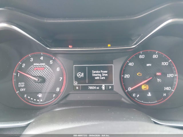 2021 Chevrolet Trailblazer Fwd Rs მანქანა იყიდება აუქციონზე, vin: KL79MTSL5MB166722, აუქციონის ნომერი: 46057233
