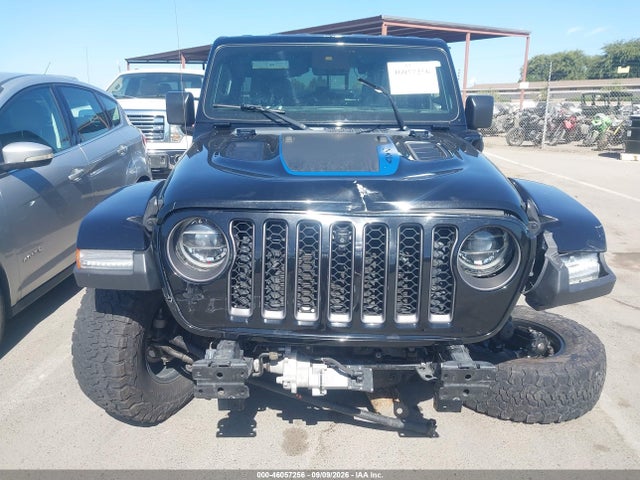 2021 Jeep Wrangler 4xe Unlimited Rubicon 4x4 მანქანა იყიდება აუქციონზე, vin: 1C4JJXR66MW674836, აუქციონის ნომერი: 46057256