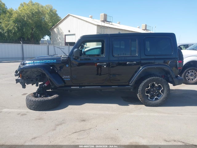 2021 Jeep Wrangler 4xe Unlimited Rubicon 4x4 მანქანა იყიდება აუქციონზე, vin: 1C4JJXR66MW674836, აუქციონის ნომერი: 46057256