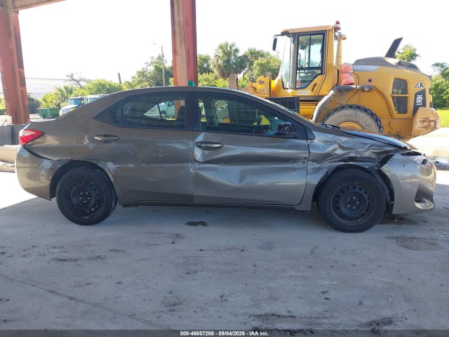 2019 Toyota Corolla Le მანქანა იყიდება აუქციონზე, vin: 5YFBURHE0KP935707, აუქციონის ნომერი: 46057288