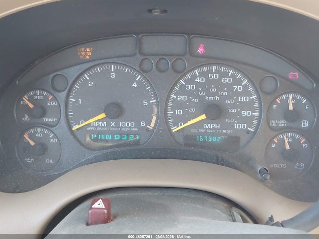 1998 Chevrolet Blazer Lt მანქანა იყიდება აუქციონზე, vin: 1GNCS13W5WK117817, აუქციონის ნომერი: 46057291