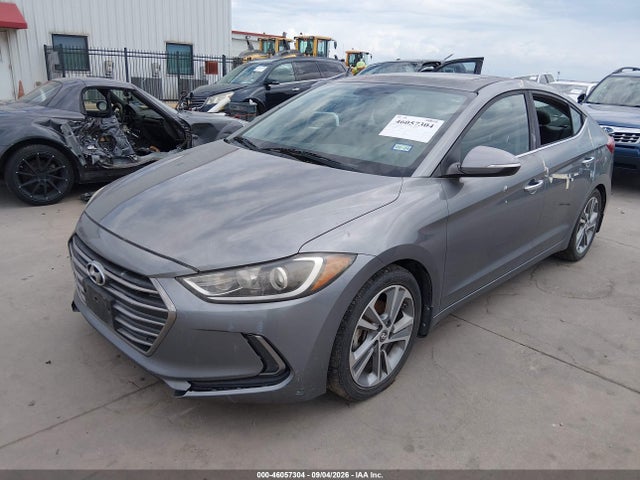 2017 Hyundai Elantra Limited მანქანა იყიდება აუქციონზე, vin: KMHD84LF5HU198012, აუქციონის ნომერი: 46057304