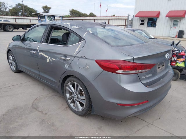 2017 Hyundai Elantra Limited მანქანა იყიდება აუქციონზე, vin: KMHD84LF5HU198012, აუქციონის ნომერი: 46057304
