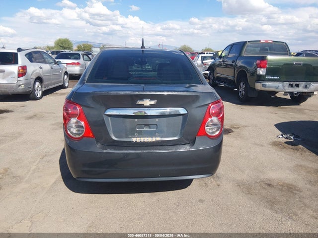 2014 Chevrolet Sonic Lt Auto მანქანა იყიდება აუქციონზე, vin: 1G1JC5SH3E4225761, აუქციონის ნომერი: 46057318