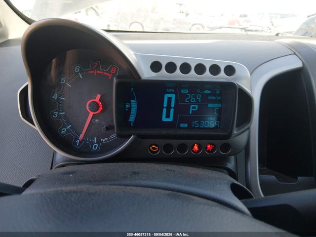 2014 Chevrolet Sonic Lt Auto მანქანა იყიდება აუქციონზე, vin: 1G1JC5SH3E4225761, აუქციონის ნომერი: 46057318
