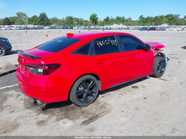 2HGFE1E56SH474735 Honda Civic Si Base W/high Performance Summer Tires/