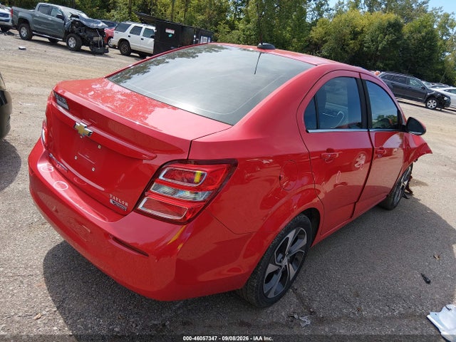 Aukcja sprzedaży 2018 Chevrolet Sonic Premier Auto, vin: 1G1JF5SB0J4108393, numer aukcji: 46057347