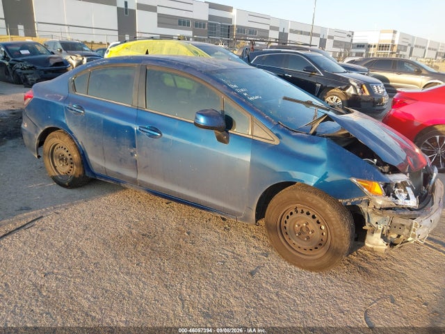2013 Honda Civic Lx მანქანა იყიდება აუქციონზე, vin: 2HGFB2F55DH539980, აუქციონის ნომერი: 46057394