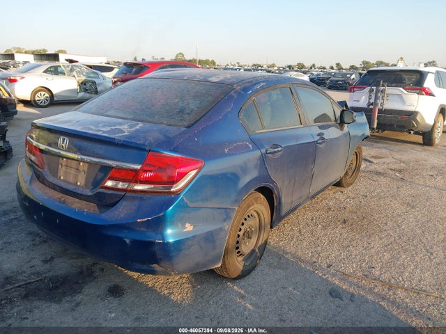 Продаж на аукціоні авто 2013 Honda Civic Lx, vin: 2HGFB2F55DH539980, номер лоту: 46057394