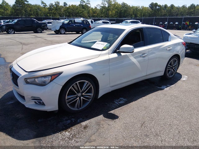 46057454 :رقم المزاد ، JN1BV7AR4FM404746 vin ، 2015 Infiniti Q50 Premium مزاد بيع