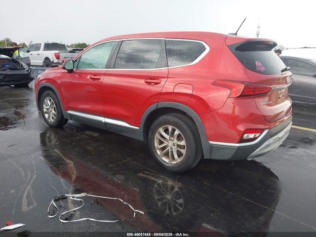 2019 Hyundai Santa Fe Se მანქანა იყიდება აუქციონზე, vin: 5NMS23AD8KH001115, აუქციონის ნომერი: 46057455