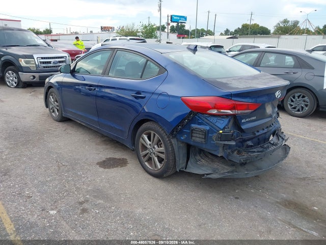 Продаж на аукціоні авто 2018 Hyundai Elantra Sel, vin: 5NPD84LF0JH321168, номер лоту: 46057526