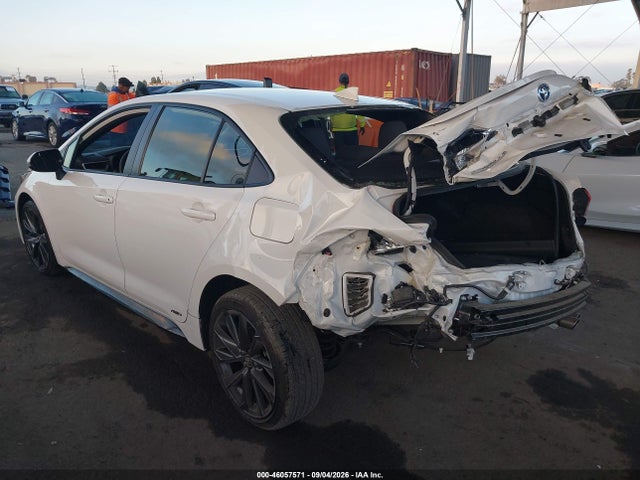 Продажа на аукционе авто 2023 Toyota Corolla Hybrid Se, vin: JTDBDMHE3P3004749, номер лота: 46057571