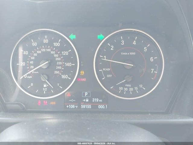 46057628 :رقم المزاد ، WBA1G9C50GVX97310 vin ، 2016 Bmw 228i Xdrive مزاد بيع