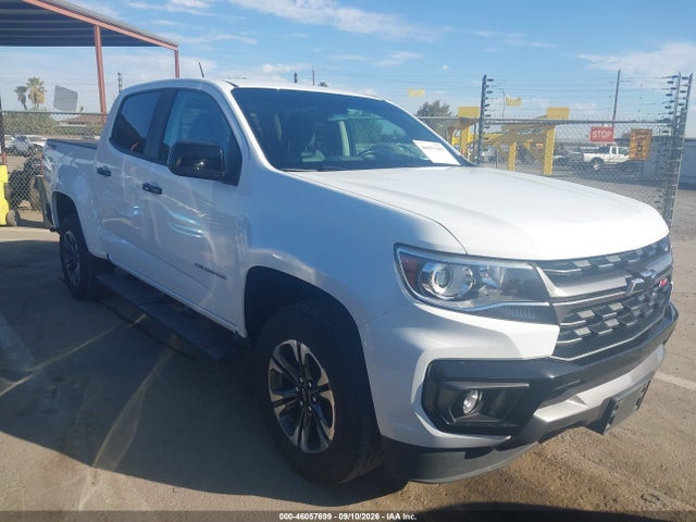 46057699 :رقم المزاد ، 1GCGSDEN5M1223784 vin ، 2021 Chevrolet Colorado 2wd  Short Box Z71 مزاد بيع