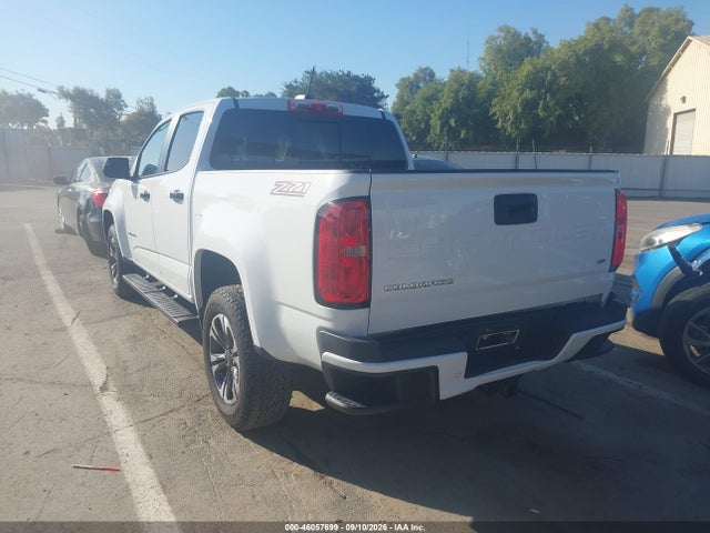 46057699 :رقم المزاد ، 1GCGSDEN5M1223784 vin ، 2021 Chevrolet Colorado 2wd  Short Box Z71 مزاد بيع