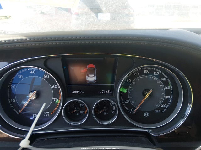46057732 :رقم المزاد ، SCBGR3ZA2CC076598 vin ، 2012 Bentley Continental Gtc مزاد بيع