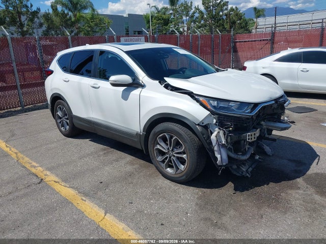 46057762 :رقم المزاد ، 2HKRW1H5XNH402372 vin ، 2022 Honda Cr-v 2wd Ex مزاد بيع