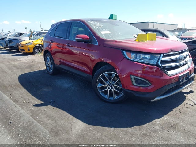 2016 Ford Edge Titanium მანქანა იყიდება აუქციონზე, vin: 2FMPK3K88GBB11610, აუქციონის ნომერი: 46057791
