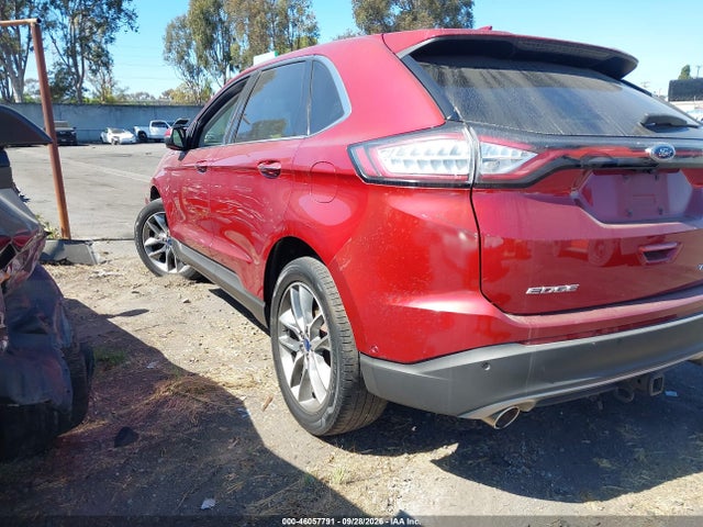 2016 Ford Edge Titanium მანქანა იყიდება აუქციონზე, vin: 2FMPK3K88GBB11610, აუქციონის ნომერი: 46057791