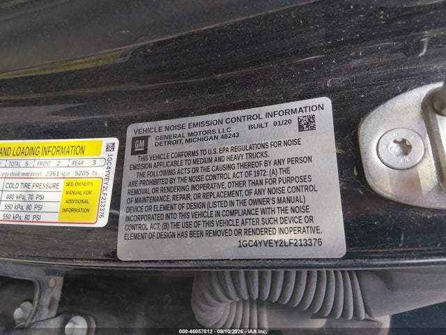 1GC4YVEY2LF213376 Chevrolet Silverado 3500hd 4wd Long Bed High Country