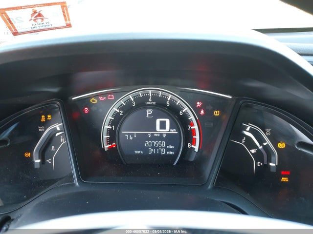 Продаж на аукціоні авто 2016 Honda Civic Lx, vin: 19XFC2F54GE224759, номер лоту: 46057832