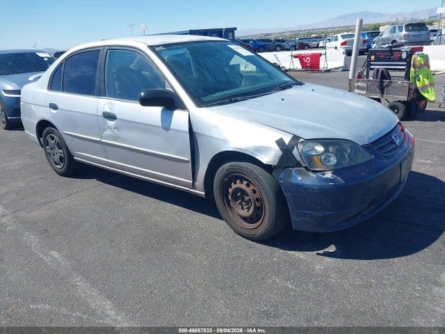 Aukcja sprzedaży 2001 Honda Civic Lx, vin: 1HGES165X1L031413, numer aukcji: 46057833