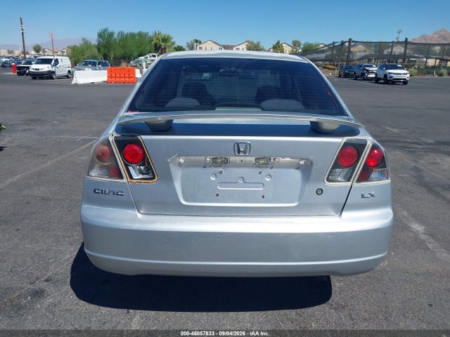 Aukcja sprzedaży 2001 Honda Civic Lx, vin: 1HGES165X1L031413, numer aukcji: 46057833