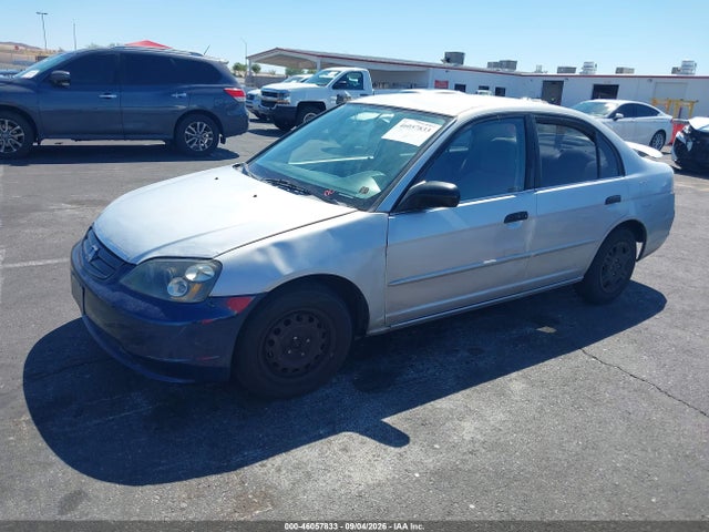 Aukcja sprzedaży 2001 Honda Civic Lx, vin: 1HGES165X1L031413, numer aukcji: 46057833