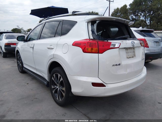 2015 Toyota Rav4 Limited მანქანა იყიდება აუქციონზე, vin: 2T3YFREV9FW151322, აუქციონის ნომერი: 46057838