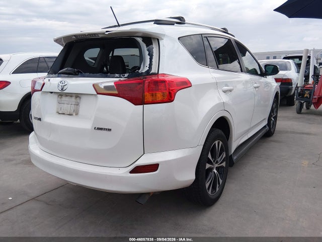2015 Toyota Rav4 Limited მანქანა იყიდება აუქციონზე, vin: 2T3YFREV9FW151322, აუქციონის ნომერი: 46057838