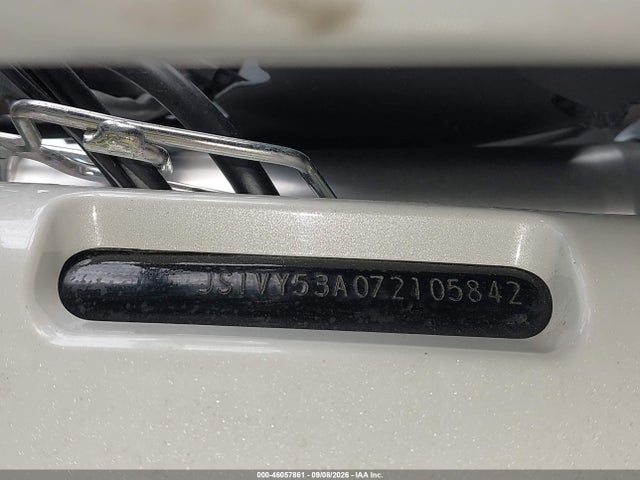 46057861 :رقم المزاد ، JS1VY53A072105842 vin ، 2007 Suzuki Vzr1800 مزاد بيع