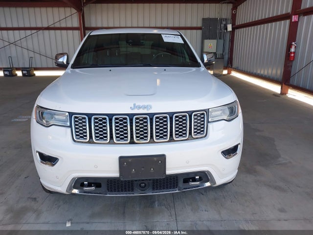 46057870 :رقم المزاد ، 1C4RJFCG3HC676792 vin ، 2017 Jeep Grand Cherokee Overland 4x4 مزاد بيع