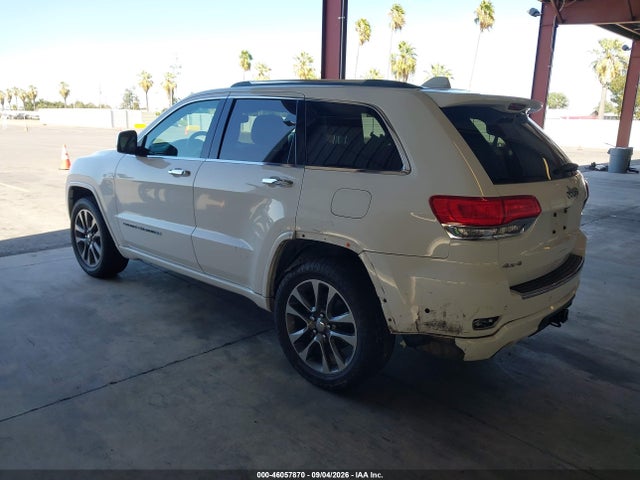 46057870 :رقم المزاد ، 1C4RJFCG3HC676792 vin ، 2017 Jeep Grand Cherokee Overland 4x4 مزاد بيع