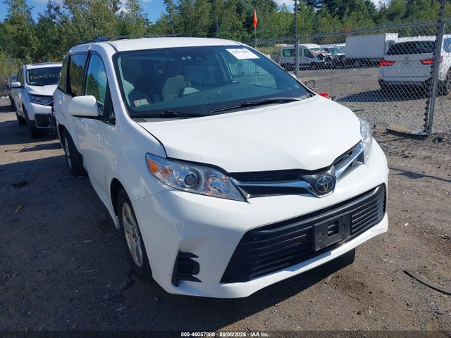 2020 Toyota Sienna Le მანქანა იყიდება აუქციონზე, vin: 5TDKZ3DC1LS067972, აუქციონის ნომერი: 46057880