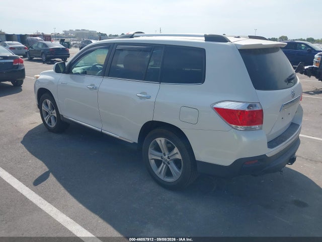 2011 Toyota Highlander Limited V6 მანქანა იყიდება აუქციონზე, vin: 5TDDK3EH4BS079751, აუქციონის ნომერი: 46057912