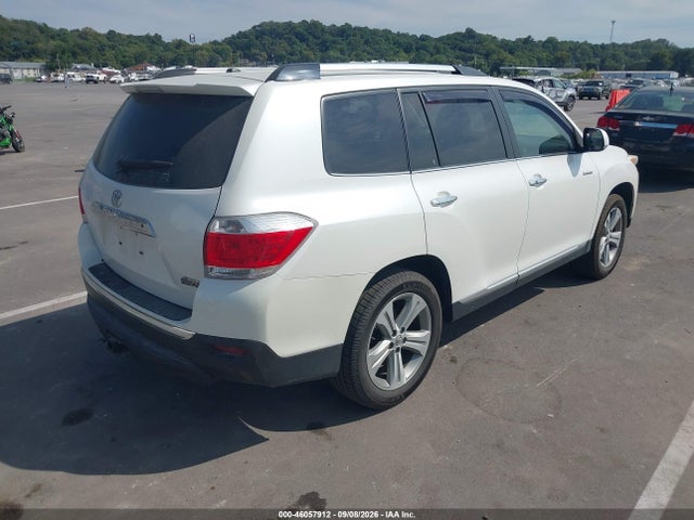 2011 Toyota Highlander Limited V6 მანქანა იყიდება აუქციონზე, vin: 5TDDK3EH4BS079751, აუქციონის ნომერი: 46057912