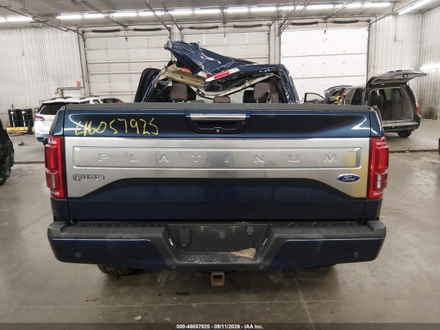 2015 Ford F-150 Platinum მანქანა იყიდება აუქციონზე, vin: 1FTEW1EG1FFC22438, აუქციონის ნომერი: 46057925