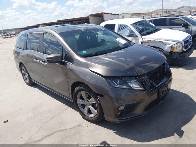 2019 Honda Odyssey Ex-l მანქანა იყიდება აუქციონზე, vin: 5FNRL6H74KB019139, აუქციონის ნომერი: 46057936