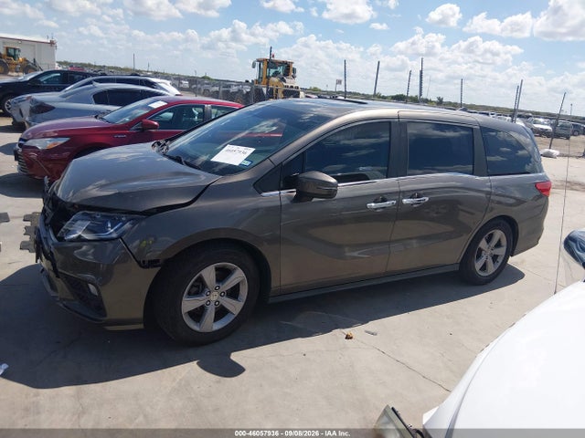 2019 Honda Odyssey Ex-l მანქანა იყიდება აუქციონზე, vin: 5FNRL6H74KB019139, აუქციონის ნომერი: 46057936