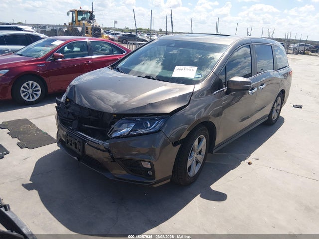 2019 Honda Odyssey Ex-l მანქანა იყიდება აუქციონზე, vin: 5FNRL6H74KB019139, აუქციონის ნომერი: 46057936