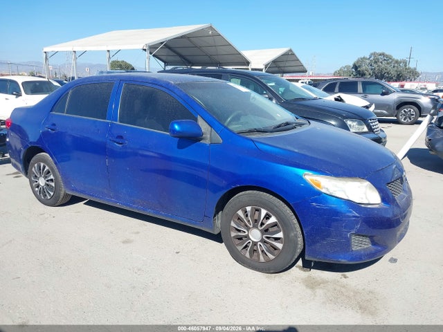 Продаж на аукціоні авто 2009 Toyota Corolla Le, vin: JTDBL40E49J037918, номер лоту: 46057947