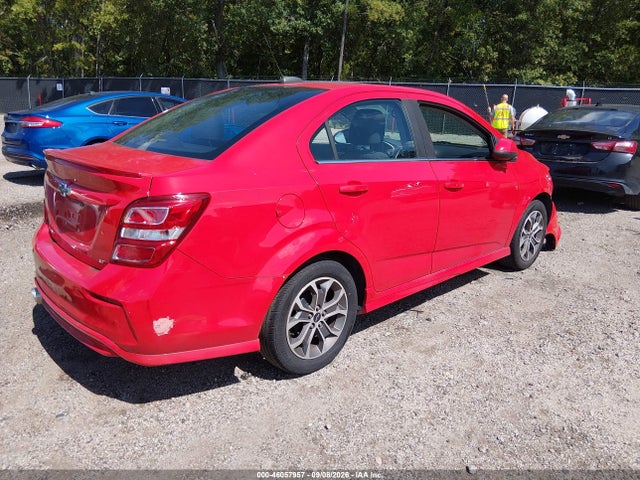 2018 Chevrolet Sonic Lt Auto მანქანა იყიდება აუქციონზე, vin: 1G1JD5SH1J4116464, აუქციონის ნომერი: 46057957