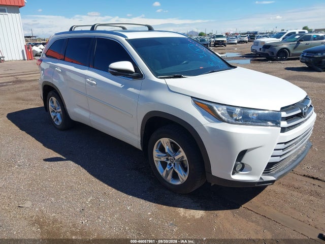2018 Toyota Highlander Limited მანქანა იყიდება აუქციონზე, vin: 5TDDZRFH0JS865185, აუქციონის ნომერი: 46057981