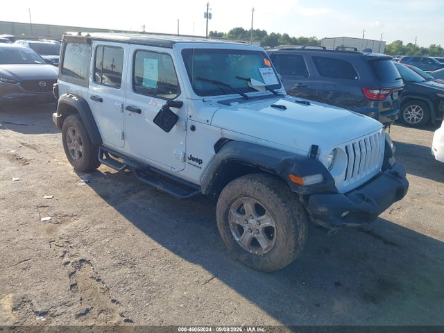 Продаж на аукціоні авто 2022 Jeep Wrangler Unlimited Sport S 4x4, vin: 1C4HJXDG2NW215075, номер лоту: 46058034