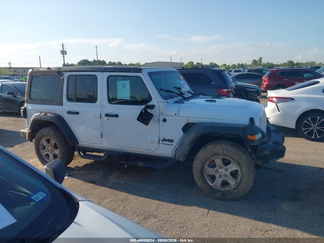 Продаж на аукціоні авто 2022 Jeep Wrangler Unlimited Sport S 4x4, vin: 1C4HJXDG2NW215075, номер лоту: 46058034