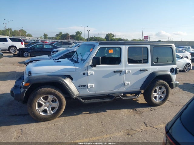 Продаж на аукціоні авто 2022 Jeep Wrangler Unlimited Sport S 4x4, vin: 1C4HJXDG2NW215075, номер лоту: 46058034