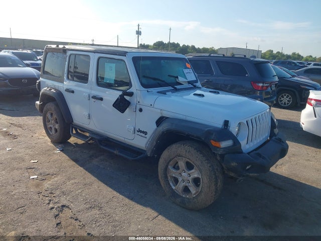 Продаж на аукціоні авто 2022 Jeep Wrangler Unlimited Sport S 4x4, vin: 1C4HJXDG2NW215075, номер лоту: 46058034