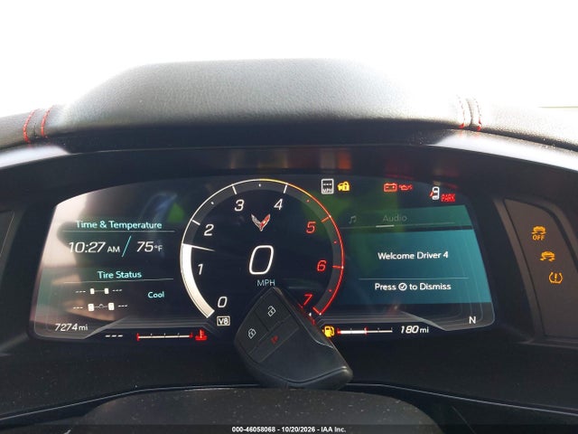 46058068 :رقم المزاد ، 1G1YB3D43P5109229 vin ، 2023 Chevrolet Corvette Stingray Rwd  2lt مزاد بيع