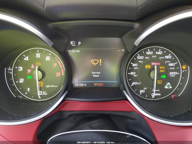 46058071 :رقم المزاد ، ZASPAKEV1M7D14093 vin ، 2021 Alfa Romeo Stelvio Quadrifoglio Awd مزاد بيع